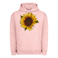 Pigment Salmon sunflower Urban Hoodie - RanaPortraitStore