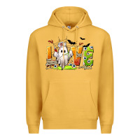Mustard Love Nurse Halloween Premium Hoodie - texasbilliewilder