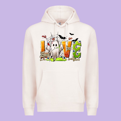 Love Nurse Halloween Premium Hoodie Designed By Texasbilliewilder