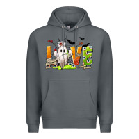 Rock Love Nurse Halloween Premium Hoodie - texasbilliewilder
