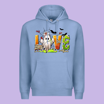 Love Nurse Halloween Premium Hoodie Designed By Texasbilliewilder