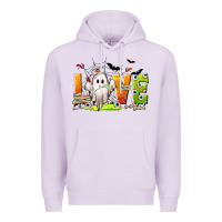 Lilac Love Nurse Halloween Premium Hoodie - texasbilliewilder