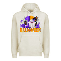 Oatmeal Heather My 1st Halloween Premium Hoodie - texasbilliewilder