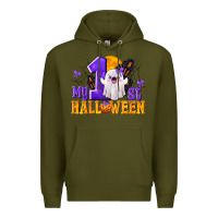 Army Green My 1st Halloween Premium Hoodie - texasbilliewilder