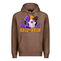 Chestnut My 1st Halloween Premium Hoodie - texasbilliewilder