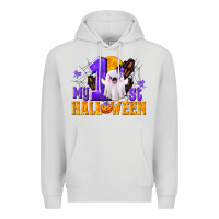 Dove Grey My 1st Halloween Premium Hoodie - texasbilliewilder