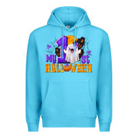 Ocean Blue My 1st Halloween Premium Hoodie - texasbilliewilder