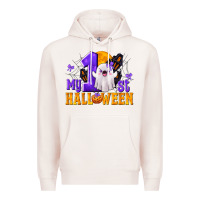 Pale Pink My 1st Halloween Premium Hoodie - texasbilliewilder