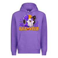 Purple My 1st Halloween Premium Hoodie - texasbilliewilder