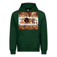 Forest Green dope melanin Urban Hoodie - Zillion Design Studio