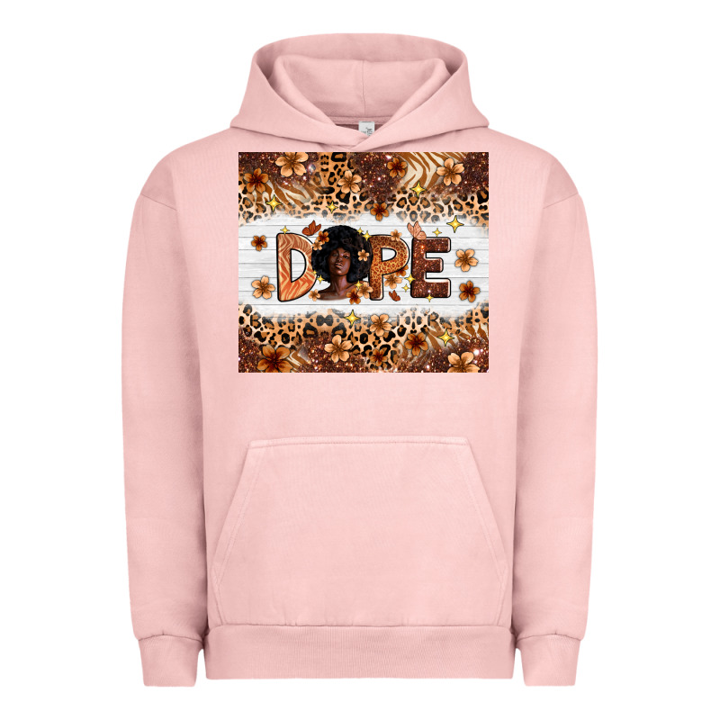 Dope Melanin Urban Hoodie by Zillion Design Studio | Teevron