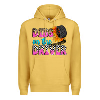 Antique Gold dibs on the driver Premium Hoodie - Zillion Design Studio