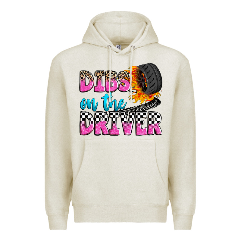 Dibs On The Driver Premium Hoodie by Zillion Design Studio | Teevron