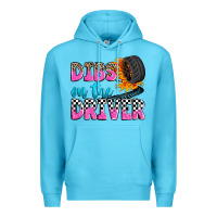 Ocean Blue dibs on the driver Premium Hoodie - Zillion Design Studio