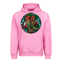 Fuchsia Pink Christmas Cowboy Boots Urban Hoodie - RanaPortraitStore