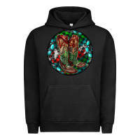 Pigment Black Christmas Cowboy Boots Urban Hoodie - RanaPortraitStore