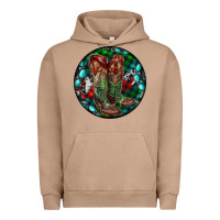Pigment Burro Christmas Cowboy Boots Urban Hoodie - RanaPortraitStore
