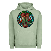 Pigment Oil Green Christmas Cowboy Boots Urban Hoodie - RanaPortraitStore
