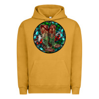 Pigment Peanut Butter Christmas Cowboy Boots Urban Hoodie - RanaPortraitStore