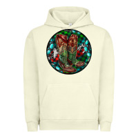 Pigment Pistachio Christmas Cowboy Boots Urban Hoodie - RanaPortraitStore