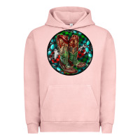 Pigment Salmon Christmas Cowboy Boots Urban Hoodie - RanaPortraitStore