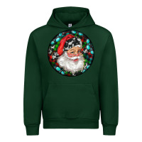 Forest Green Christmas Santa Claus Urban Hoodie - RanaPortraitStore