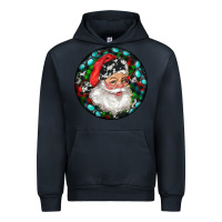 Navy Christmas Santa Claus Urban Hoodie - RanaPortraitStore