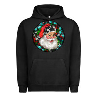 Pigment Black Christmas Santa Claus Urban Hoodie - RanaPortraitStore