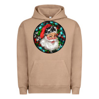 Pigment Burro Christmas Santa Claus Urban Hoodie - RanaPortraitStore