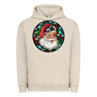 Pigment French Oak Christmas Santa Claus Urban Hoodie - RanaPortraitStore