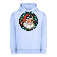 Pigment Grape Ice Christmas Santa Claus Urban Hoodie - RanaPortraitStore