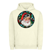 Pigment Pistachio Christmas Santa Claus Urban Hoodie - RanaPortraitStore