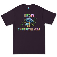 Plum grow your own way Premium Tee - CowhideDigitalArt