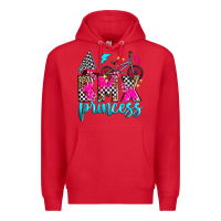 Red bmx princess Premium Hoodie - Zillion Design Studio