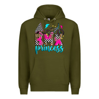 Army Green bmx princess Premium Hoodie - Zillion Design Studio