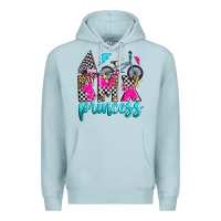 Blue Mist bmx princess Premium Hoodie - Zillion Design Studio
