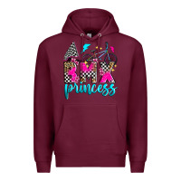 Burgundy bmx princess Premium Hoodie - Zillion Design Studio
