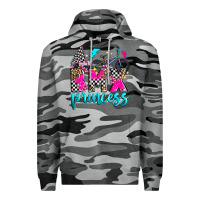 Slate Camo bmx princess Premium Hoodie - Zillion Design Studio