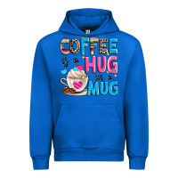 Cobalt coffee is a hug in a Urban Hoodie - Zillion Design Studio