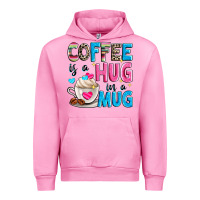 Fuchsia Pink coffee is a hug in a Urban Hoodie - Zillion Design Studio