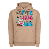 Pigment Burro coffee is a hug in a Urban Hoodie - Zillion Design Studio