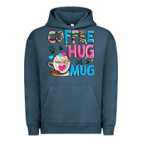 Pigment Midnight Navy coffee is a hug in a Urban Hoodie - Zillion Design Studio