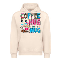 Sandshell coffee is a hug in a Urban Hoodie - Zillion Design Studio