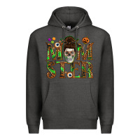 Charcoal Heather Momster Premium Hoodie - texasbilliewilder