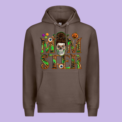 Momster Premium Hoodie Designed By Texasbilliewilder