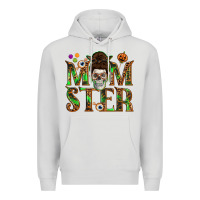 Dove Grey Momster Premium Hoodie - texasbilliewilder