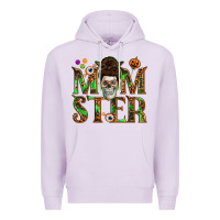Lilac Momster Premium Hoodie - texasbilliewilder