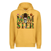 Mustard Momster Premium Hoodie - texasbilliewilder