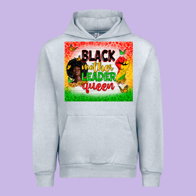 Black Mother Leader Urban Hoodie Designed By Zillion Design Studio