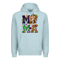 Blue Mist Mama Cow Halloween Premium Hoodie - texasbilliewilder